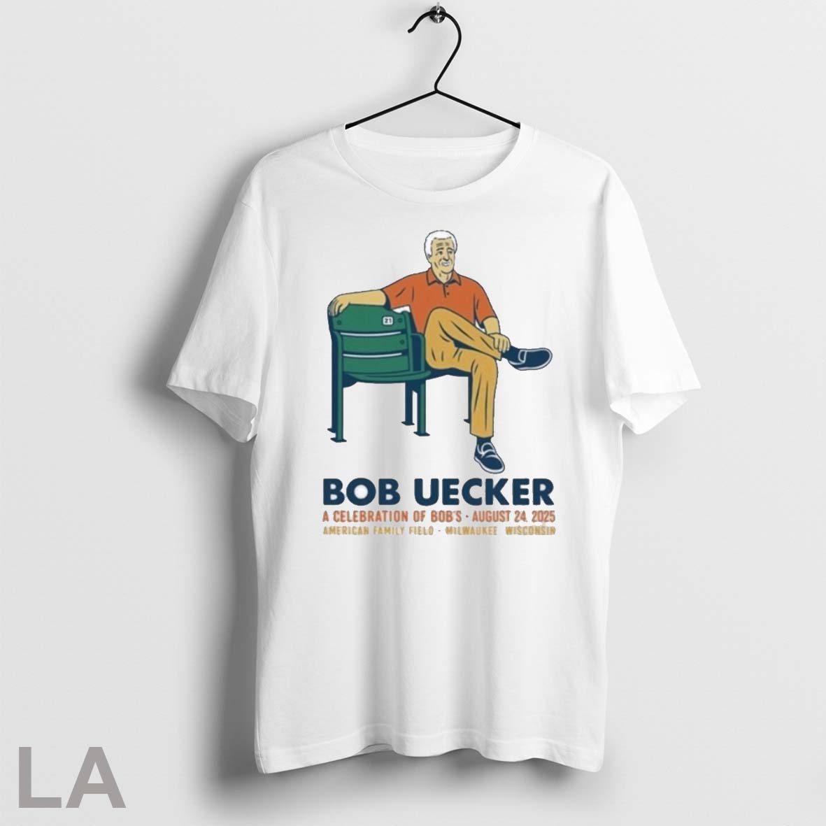 Bob Uecker Celebration Life Milwaukee Brewers Legend T Shirts Hoodie