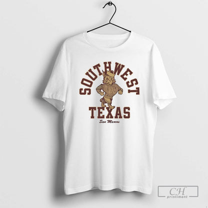 Bobcat Texas State Southwest Texas T Shirts Tee Elegant Outfit