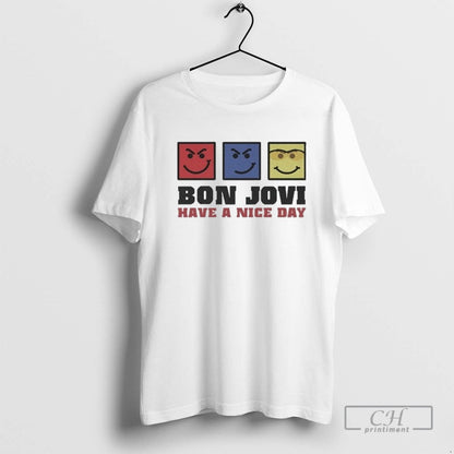 Bon Jovi Have Nice Day TShirt Designer Design