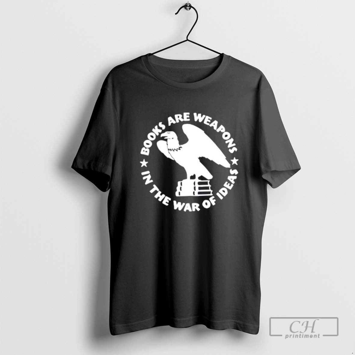 Books Are Weapons War Ideas TShirt Modern Apparel