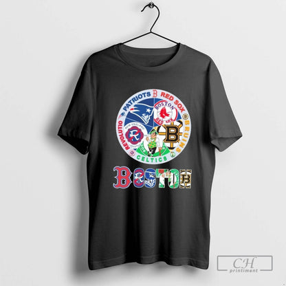 Boston Patriots Red Sox Bruins Celtics Revolution Sweatshirt