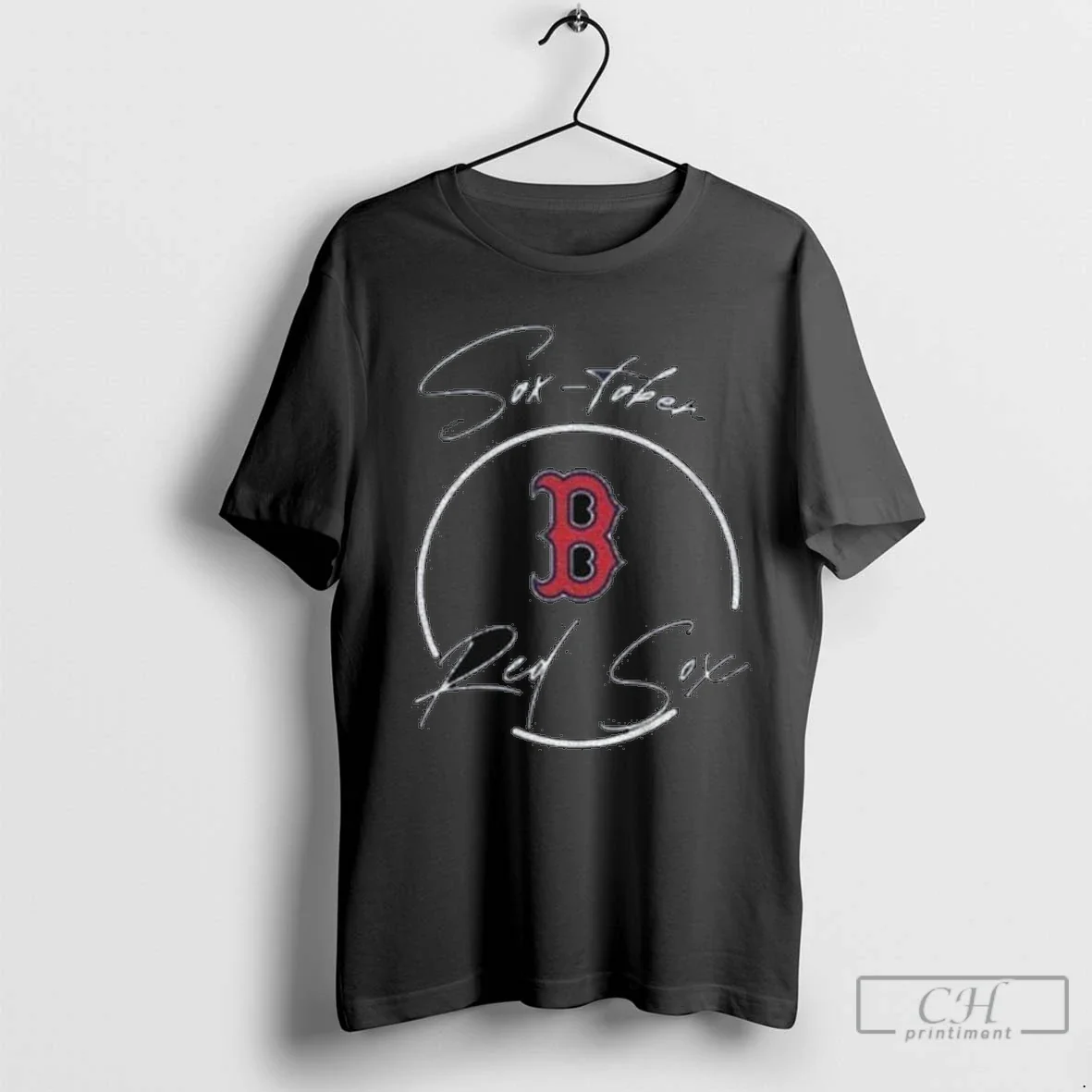 Boston Red Sox 2025 Mlb Postseason Sox Tober Tee Retro Look