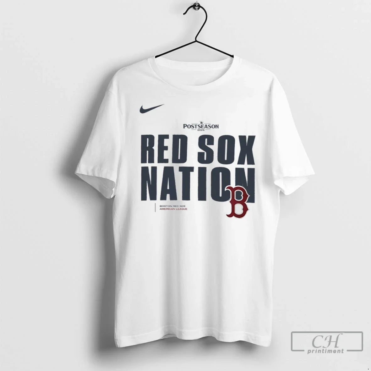 Boston Red Sox Nation 2025 Mlb Postseason T Shirts Shirt Vintage Gift
