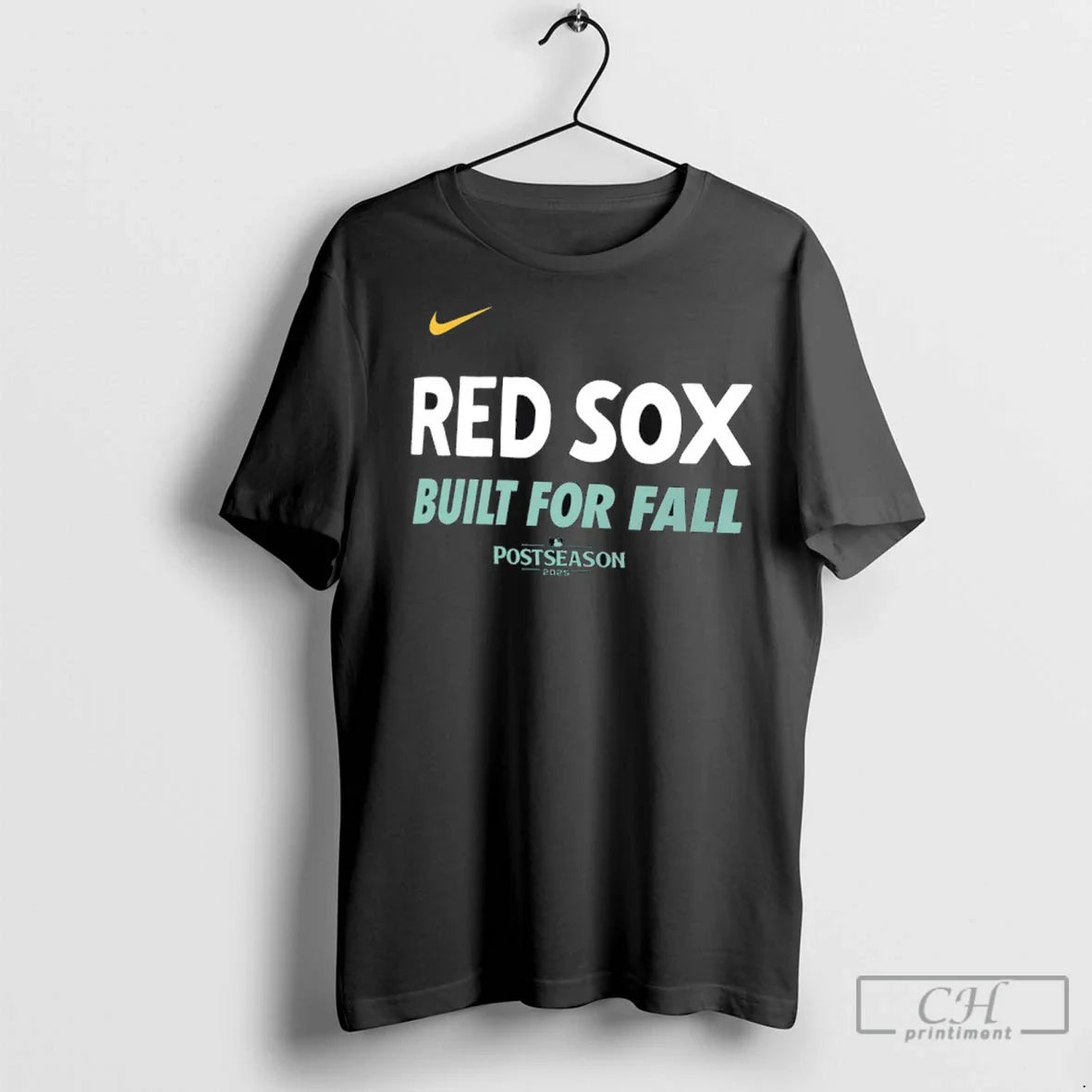 Boston Red Sox Built Fall Postseason 2025 T Shirts Shirt Authentic