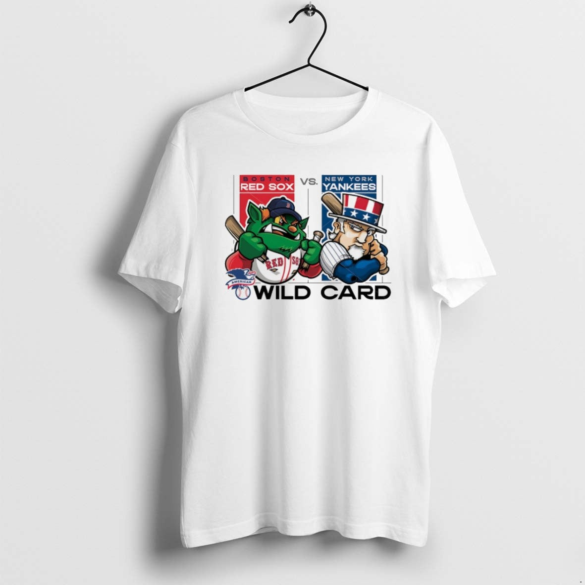 Boston Red Sox Vs New York Yankees 2025 Mlb Wild Card Matchup Mascot