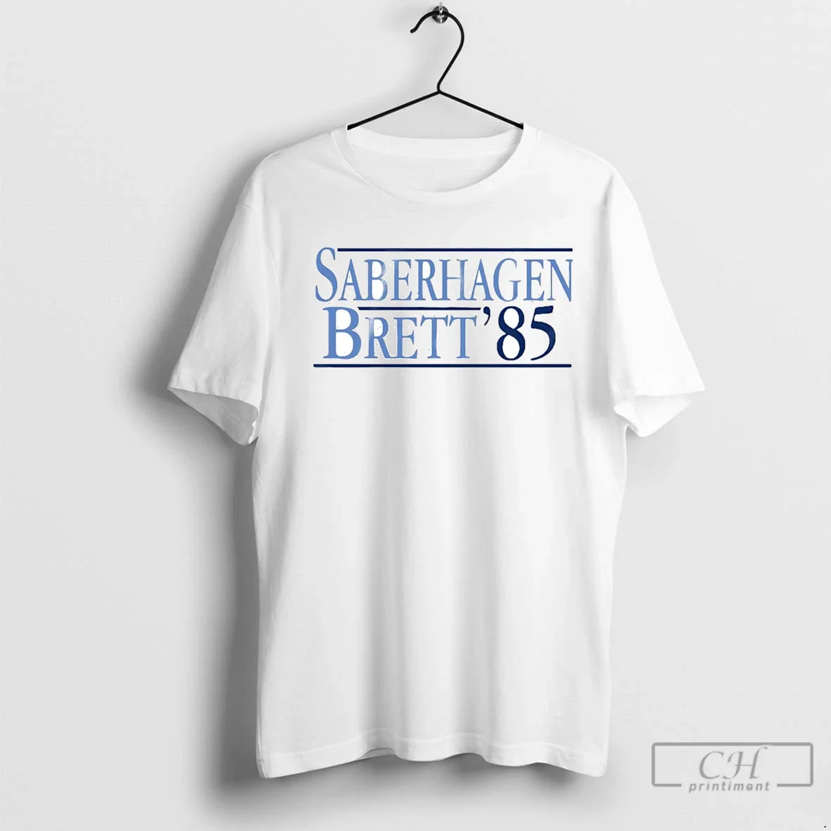 Bret Saberhagen And George Brett 85 Teammates Kc Royals Sweatshirt