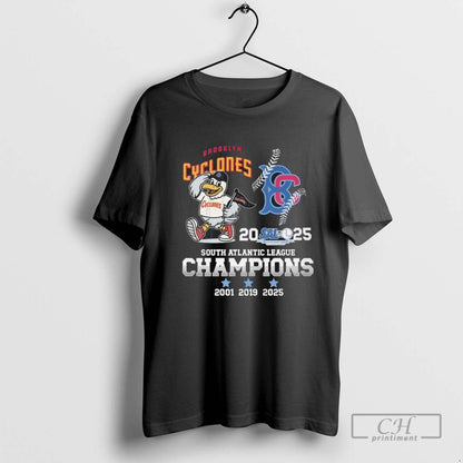 Brooklyn Cyclones 2025 South Atlantic League Champions Sweatshirt