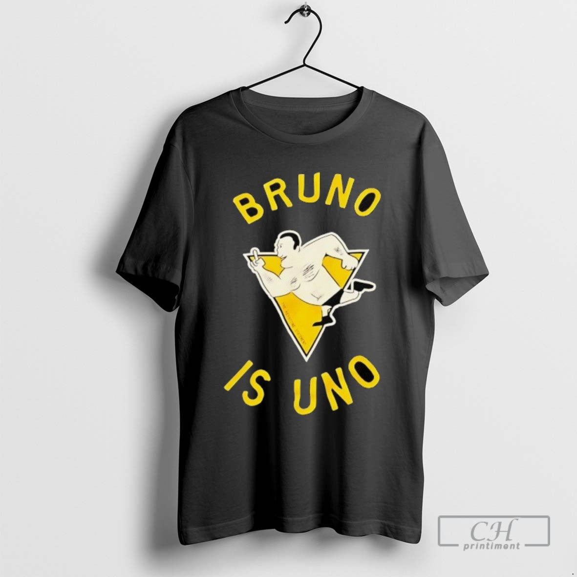 Bruno Is Uno Pittsburgh Penguins Hockey Logo Sweatshirt Designer