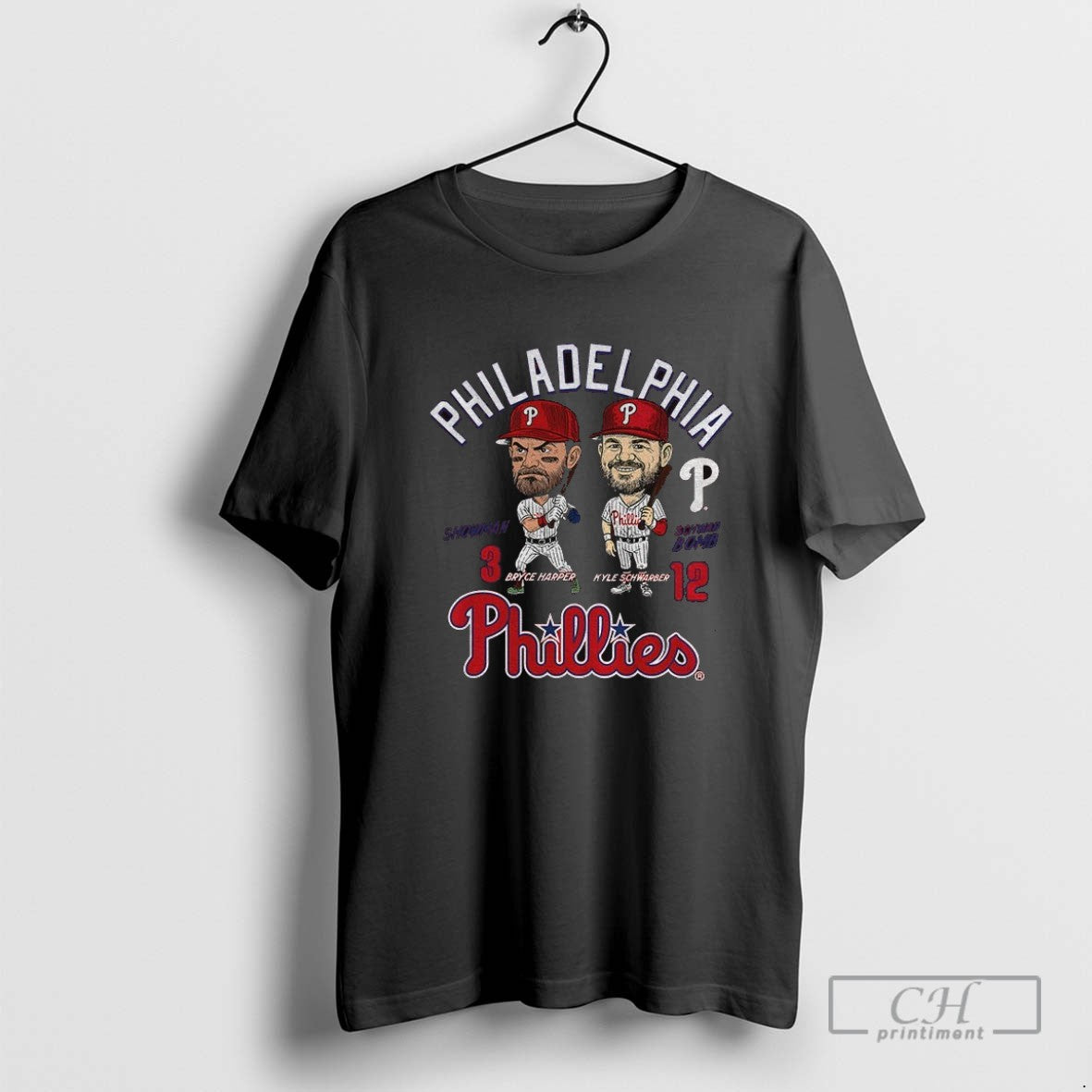 Bryce Harper And Kyle Schwarber Philadelphia Phillies Mlb Baseball