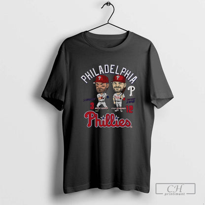 Bryce Harper And Kyle Schwarber Philadelphia Phillies Mlb Baseball