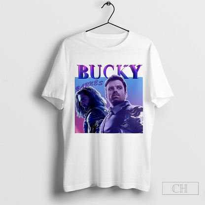 Bucky Barnes Winter Soldier TShirt Premium Collection