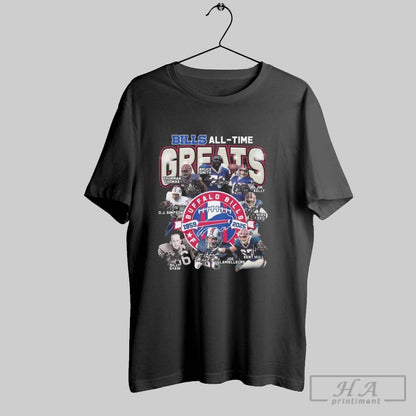 Buffalo Bills All Time Greats 1959 2025 Signatures Tank Top Vintage