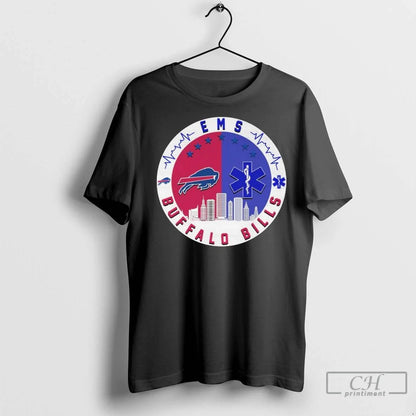 Buffalo Bills Ems Skyline City 2025 Long Sleve T Shirts Tank Top