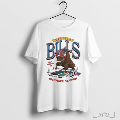 Buffalo Bills Highmark Stadium Farewell Season Mascot T Shirts Long
