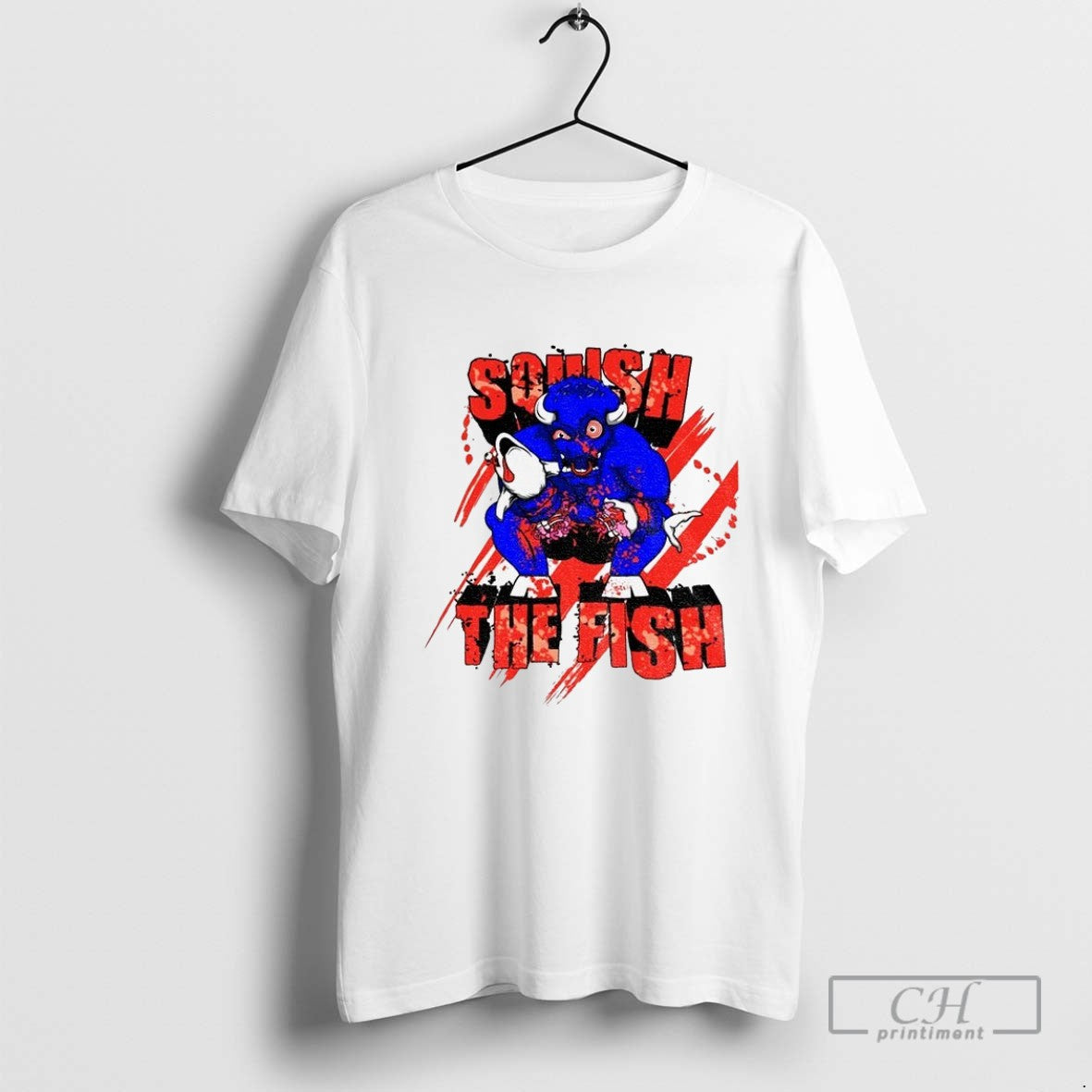 Buffalo Bills Beat Miami Dolphins Squish Fish Shirt Authentic Style