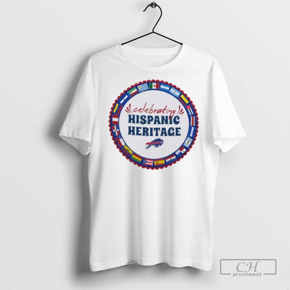 Buffalo Bills Celebrating Hispanic Heritage T Shirts Shirt Stylish