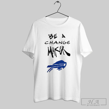 Buffalo Bills X Coach Sean Mcdermott Be Change Maker Shirt Authentic