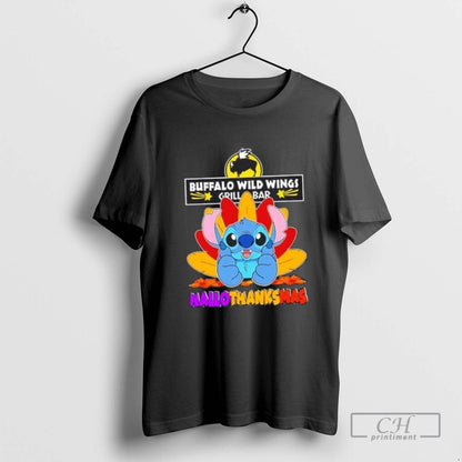 Buffalo Wild Wings X Stitch Happy Hallothanksmas Tank Top Stylish