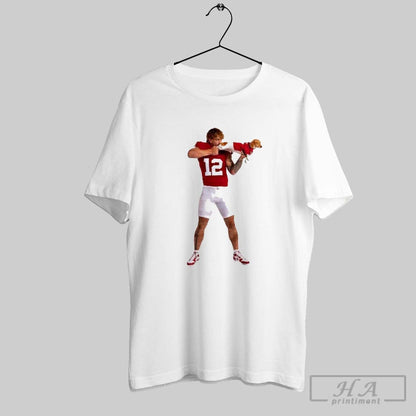 Burger Time Jaren Kanak And His Dog Shirt Premium Gift