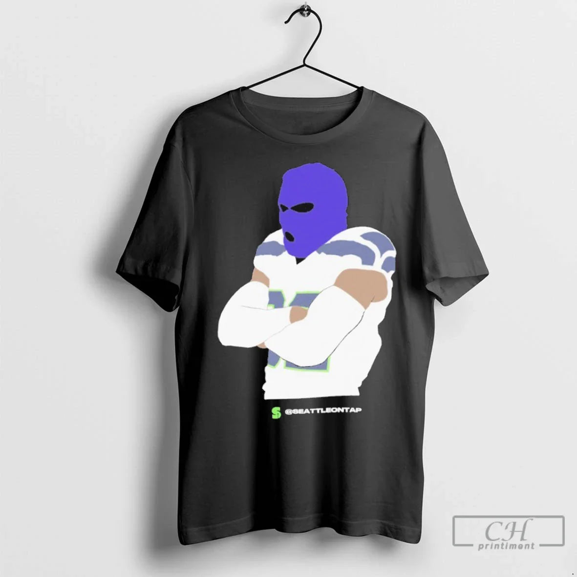 C J Gardner Johnson Seattle Seahawks Ski Mask T Shirts TShirt