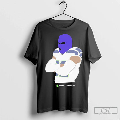 C J Gardner Johnson Seattle Seahawks Ski Mask T Shirts TShirt
