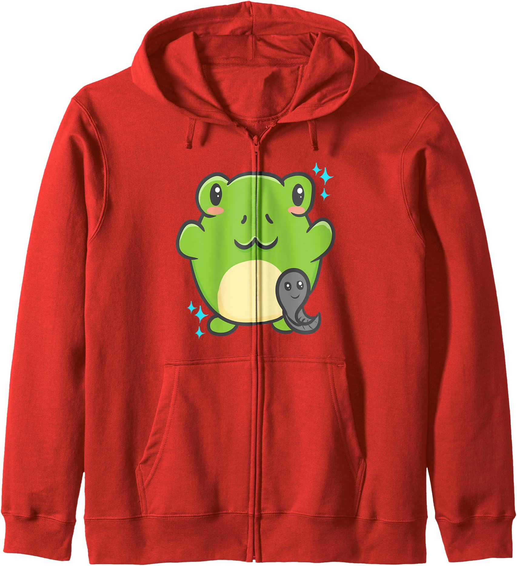 Frog Mum With Tadpole Baby - Cute Kawaii Anime Kawaii Hoodie