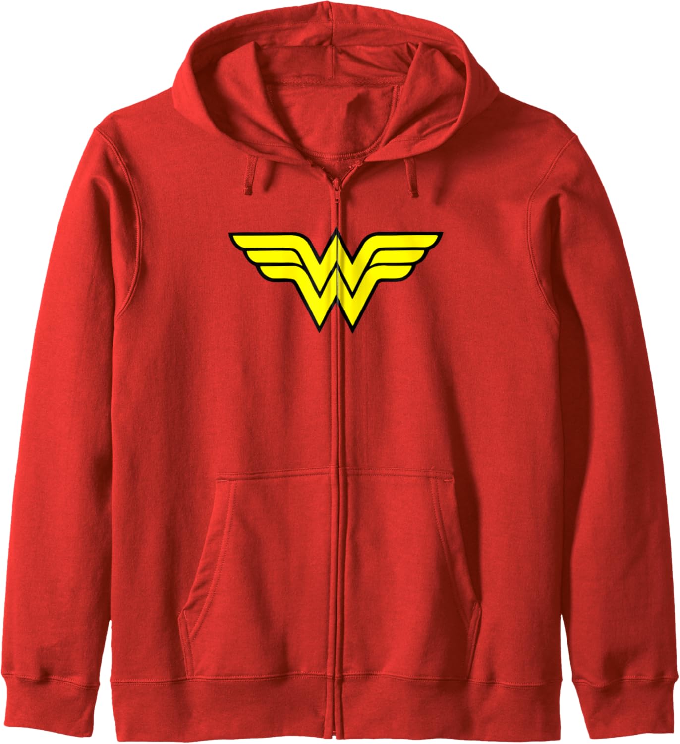 DC Comics Wonder Woman Classic Logo Zip Hoodie