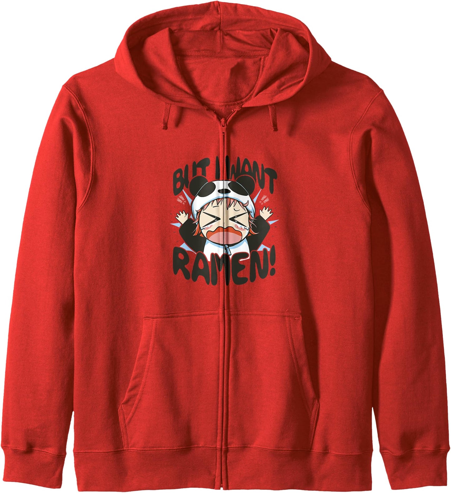 Panda Girl Wants Ramen - Kawaii Anime Ramen Hoodie
