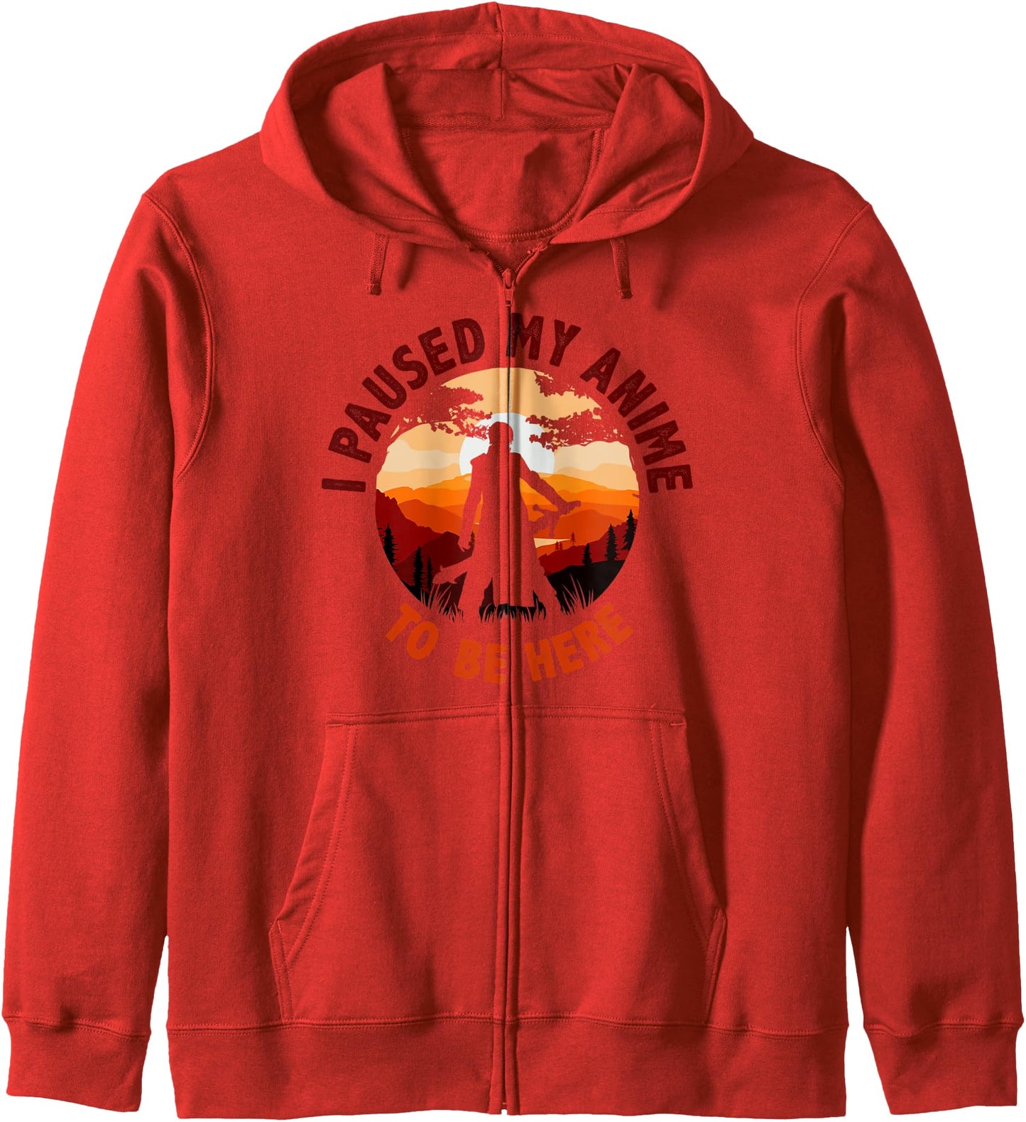 I Paused My Anime To Be Here, Women Mens Anime, Manga Hoodie