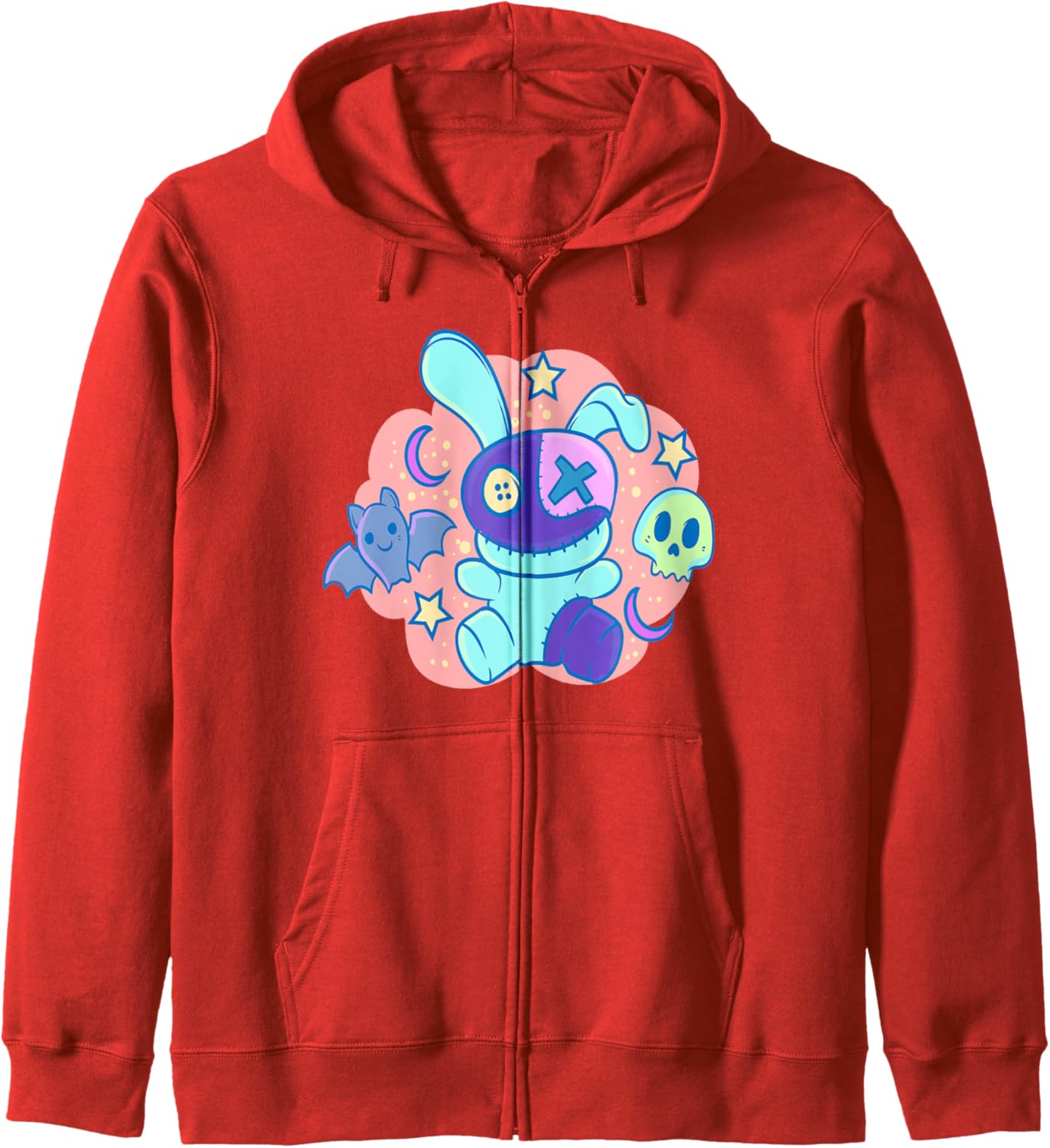Rabbit Bunny - Cute Pastel Goth Kawaii Anime Japanese Hoodie