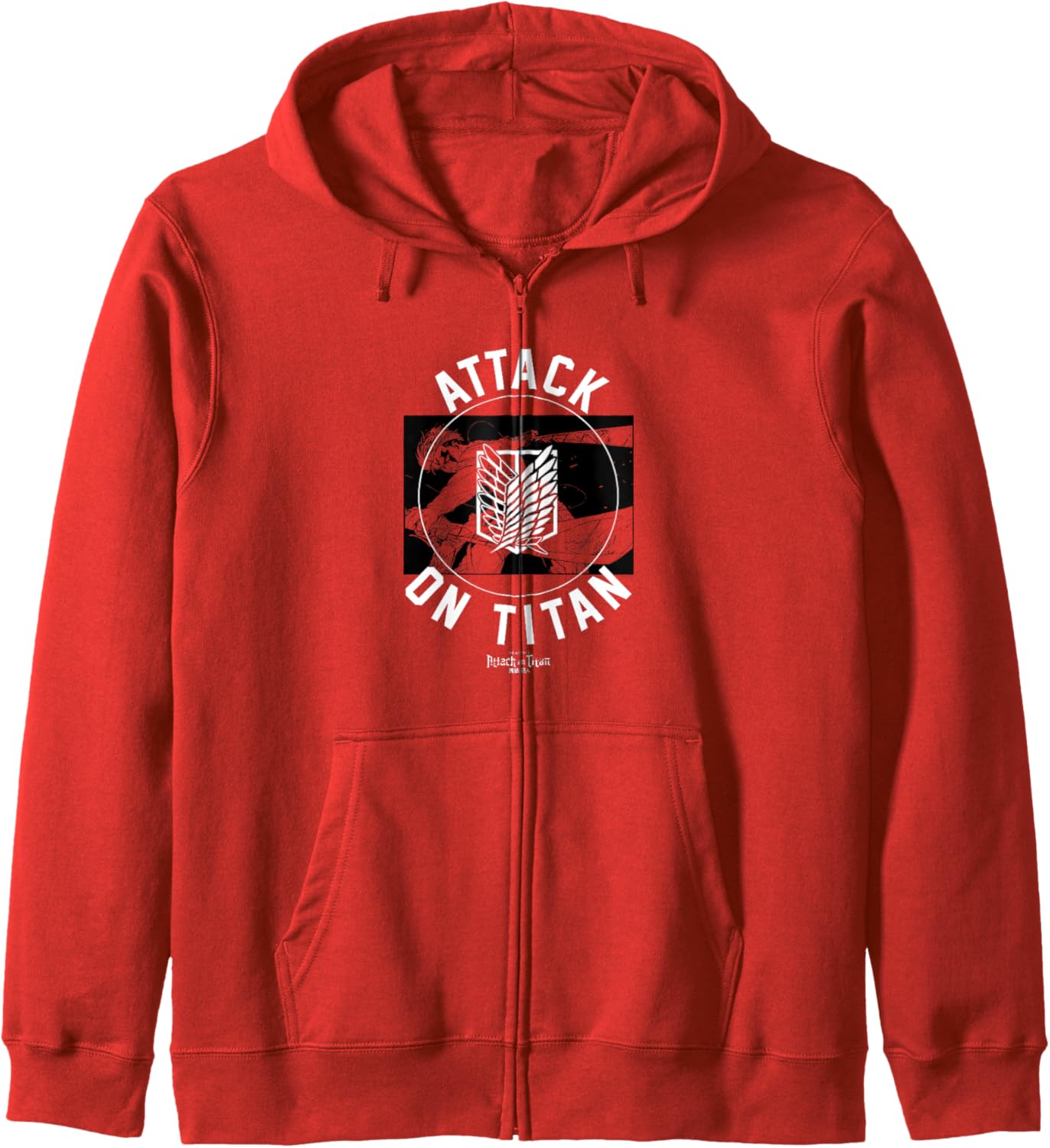 Attack on Titan Season 3 Sword Attack Circle Anime Hoodie