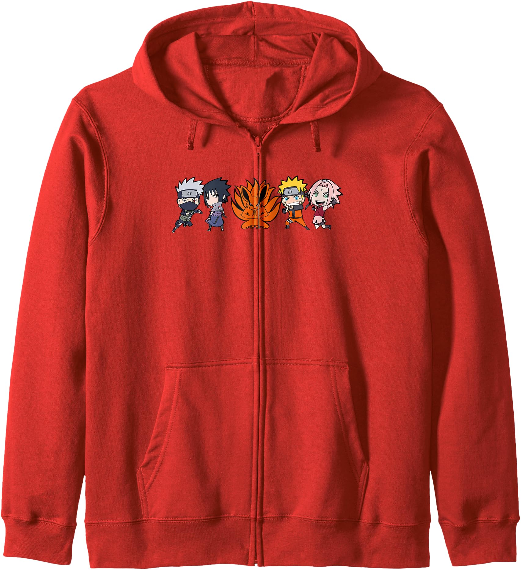 Naruto Shippuden 5 Chibi Group Anime Hoodie