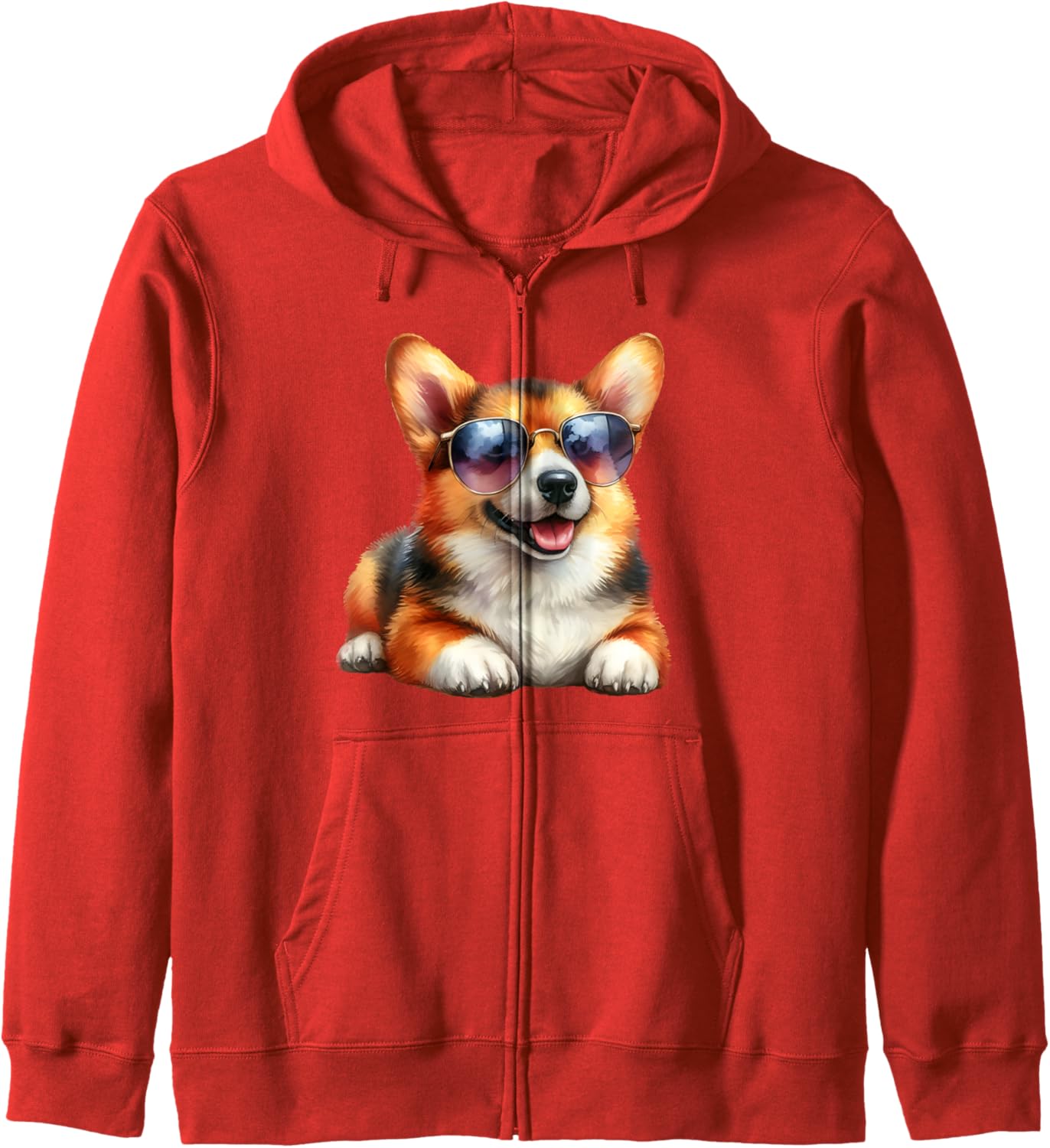 Incorgnito - Funny Welsh Corgi Owner Pet Dog Lover Men Kids Zip Hoodie