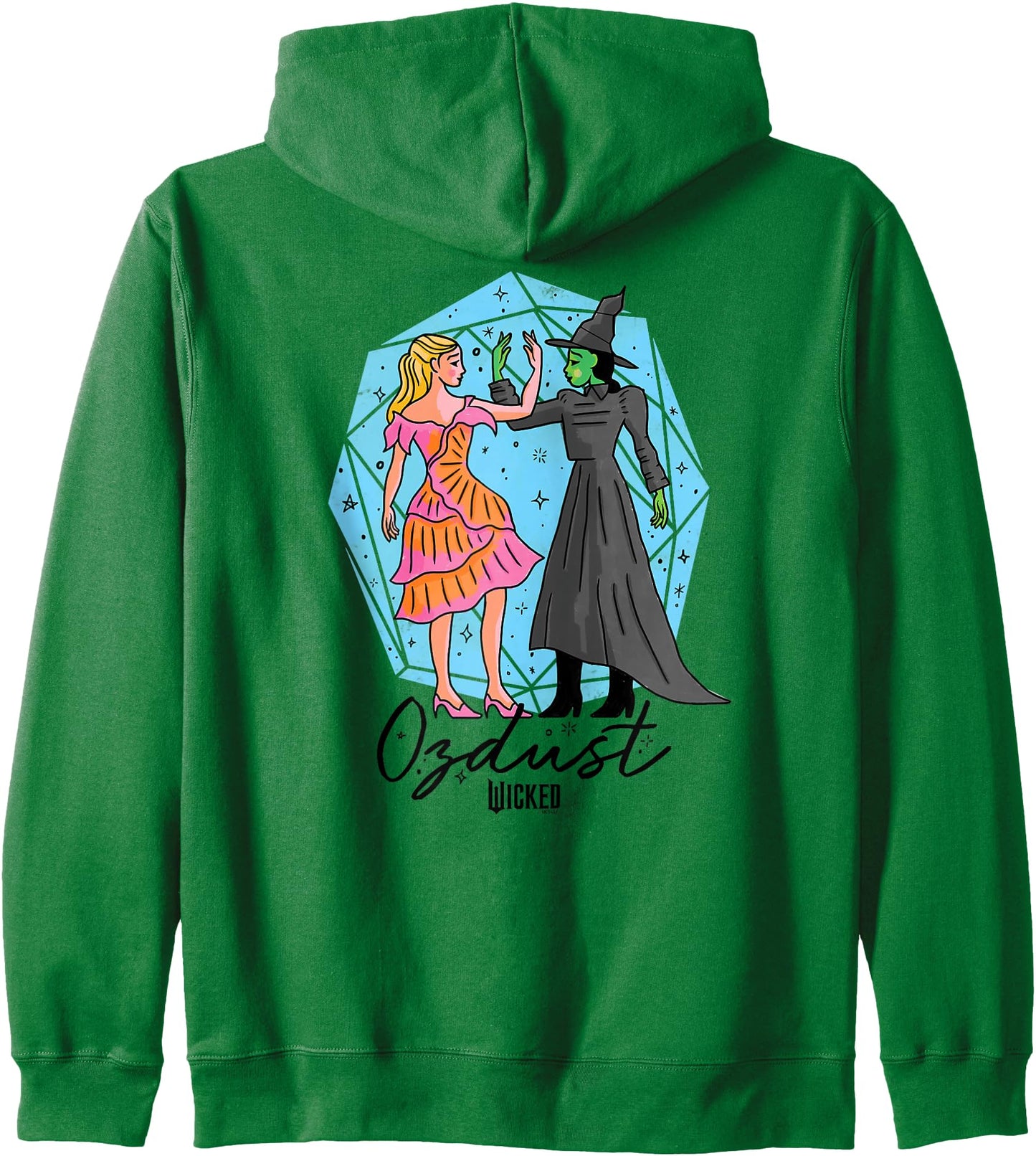 Wicked Glinda & Elphaba Ozdust Zip Hoodie