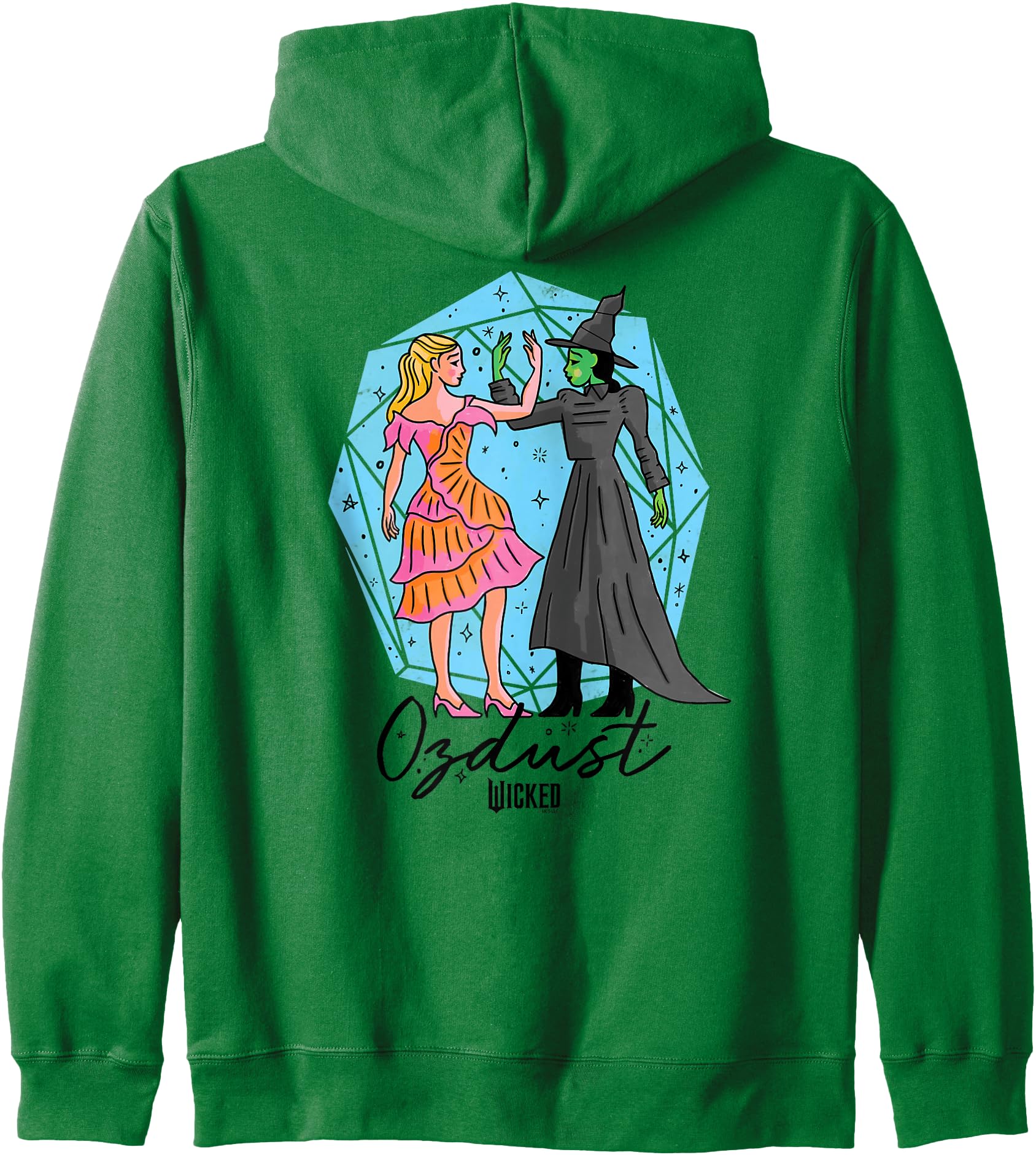 Wicked Glinda & Elphaba Ozdust Zip Hoodie