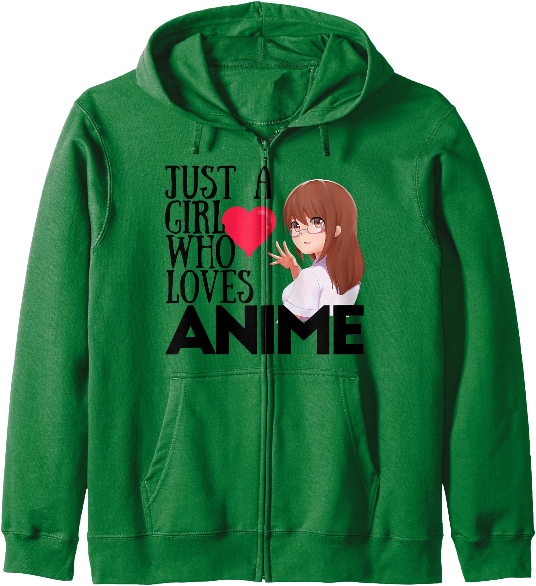Just A Girl Who Loves Anime Tee Anime Girl Hoodie