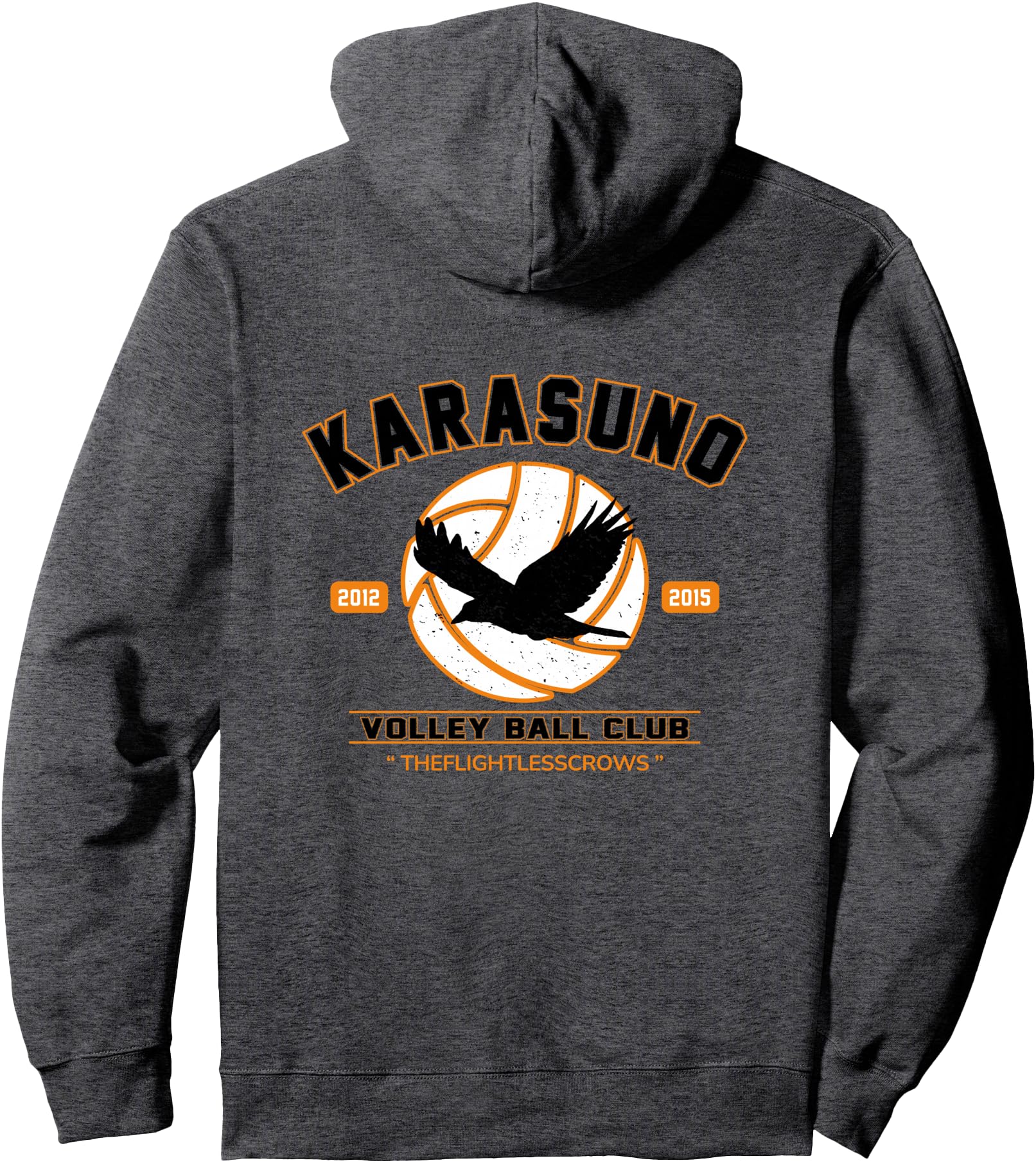 Japanese Anime Volleyball Club Karasunooo High Pullover Hoodie