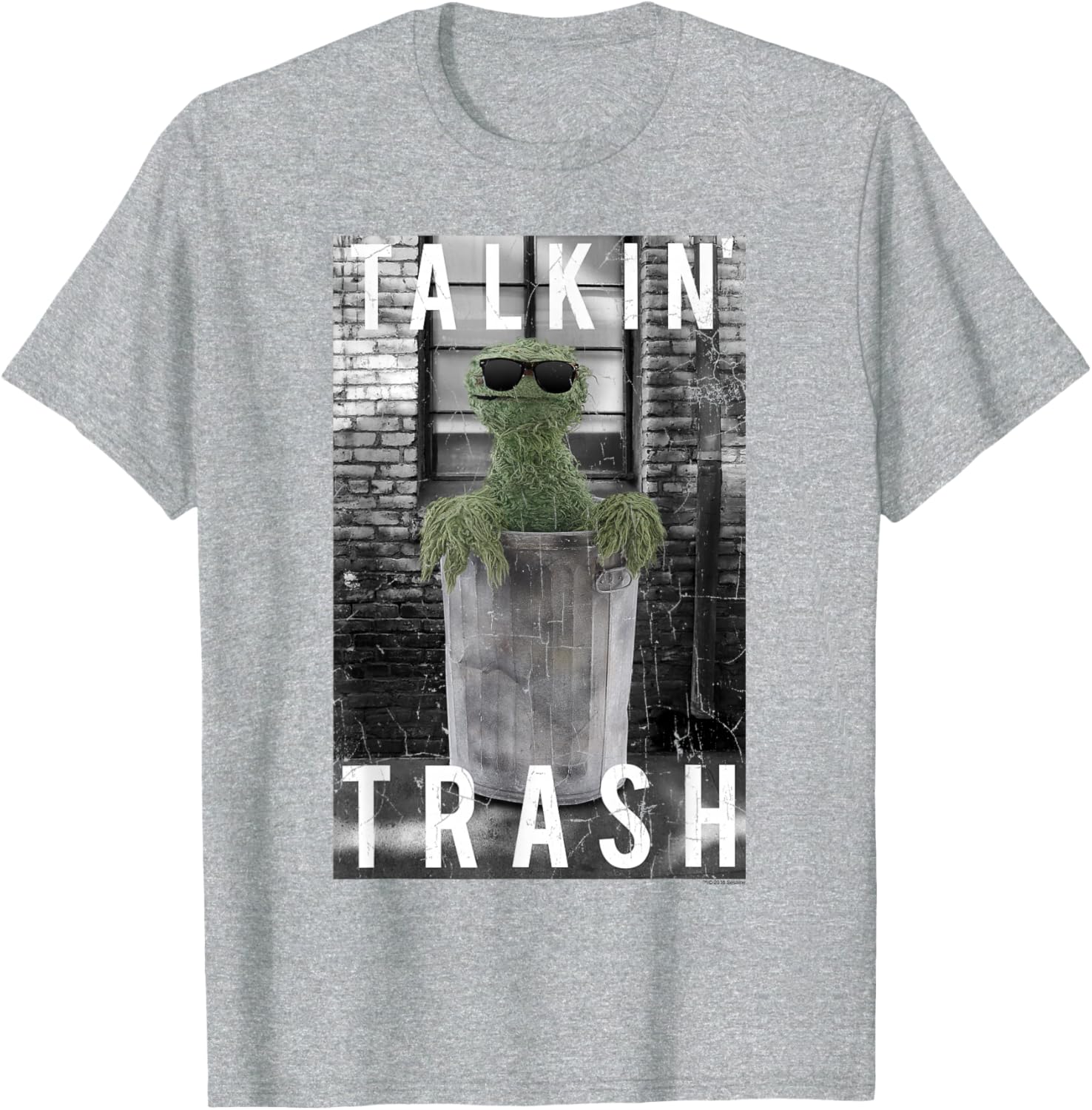 Sesame Street Oscar the Grouch Talkin' Trash
