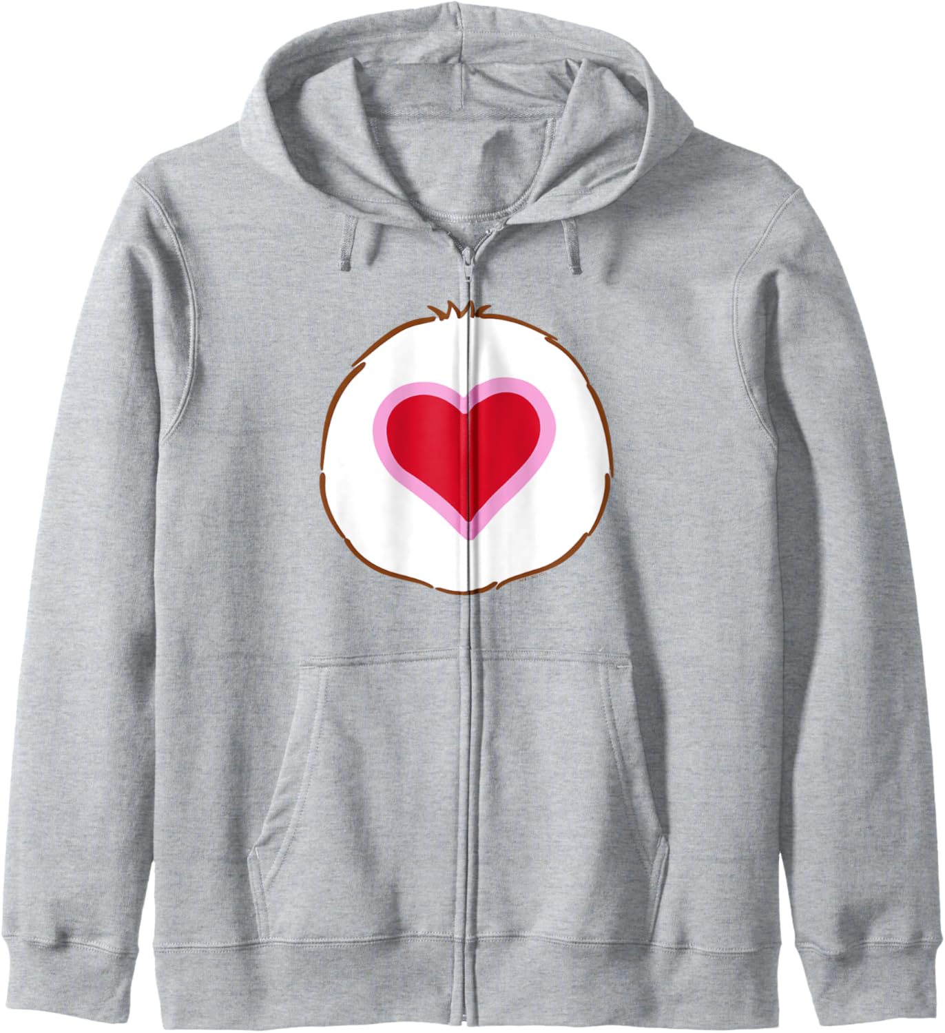 Care Bears Halloween Tenderheart Bear Heart Belly Costume Zip Hoodie