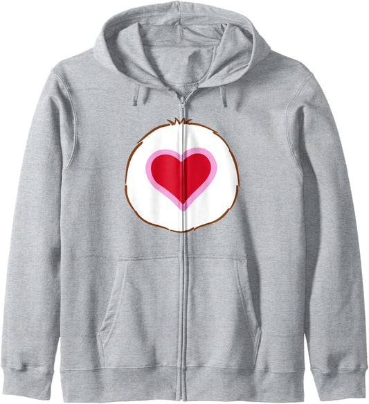 Care Bears Halloween Tenderheart Bear Heart Belly Costume Zip Hoodie