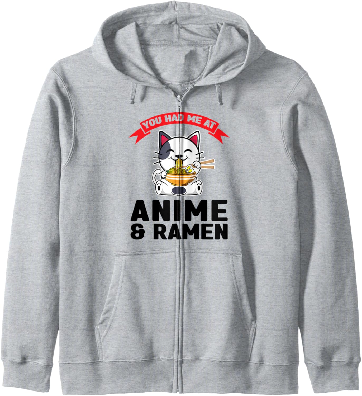 you had me at anime & ramen Cat Anime Cat Anime & ramen Hoodie