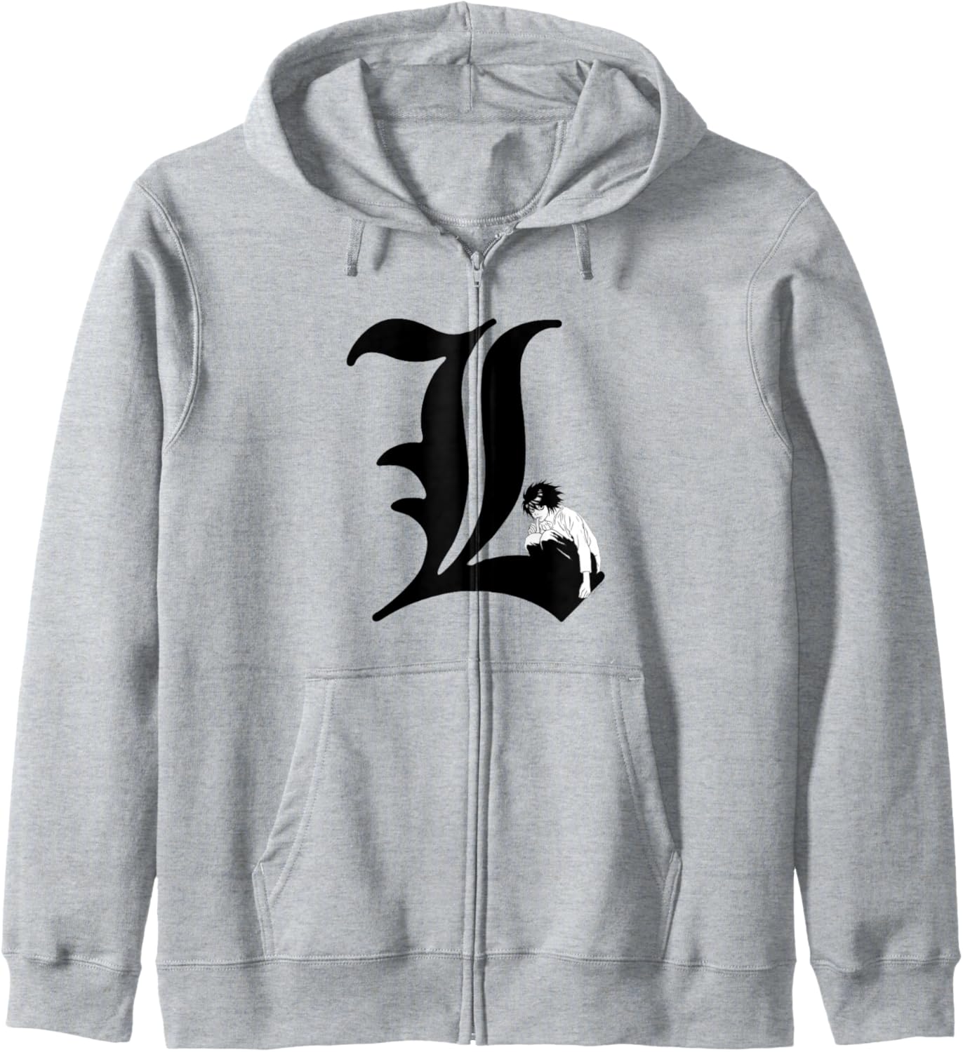 Death Note L Symbol Anime Hoodie
