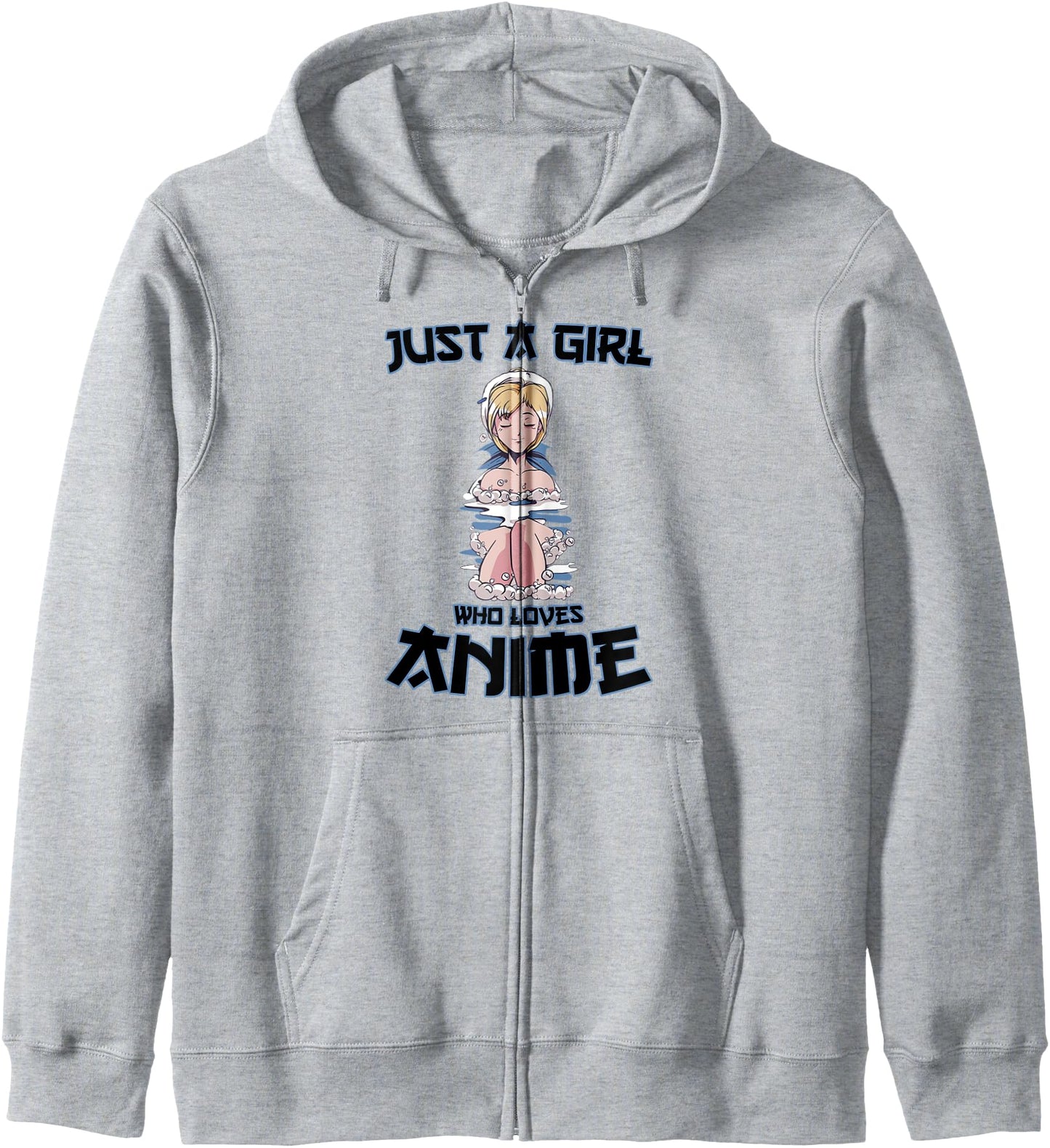 Just A Girl Who Loves Anime Gifts for Teen Girls Anime Merch Hoodie