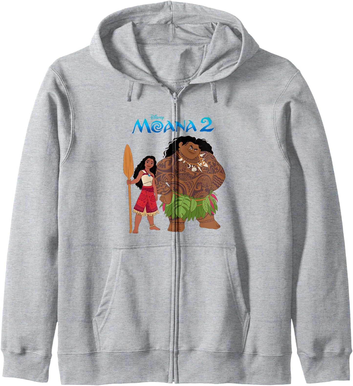 Disney Moana 2 Maui & Moana Oceania Duo Zip Hoodie