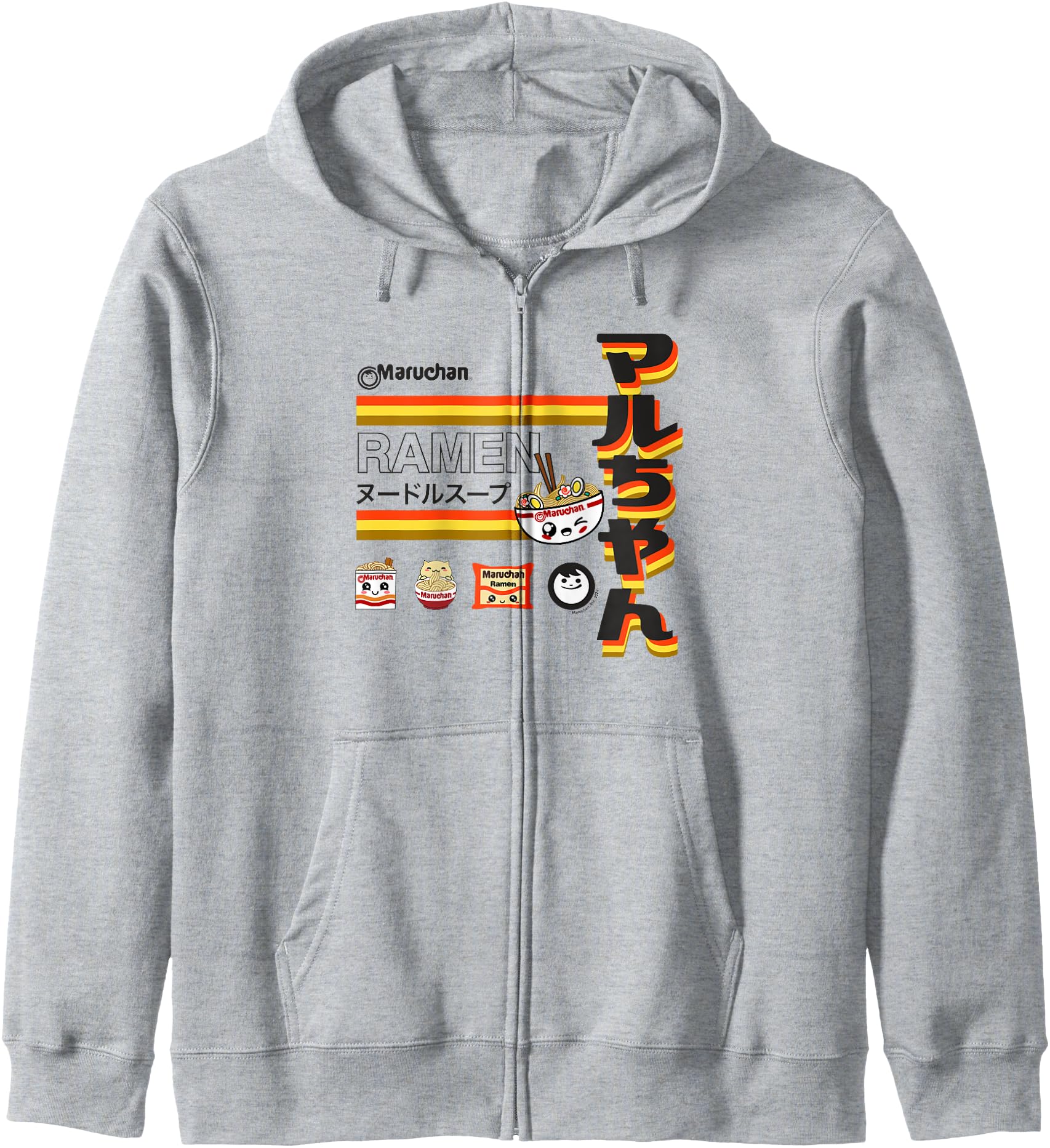 Maruchan Ramen Cute Anime Faces Poster Hoodie