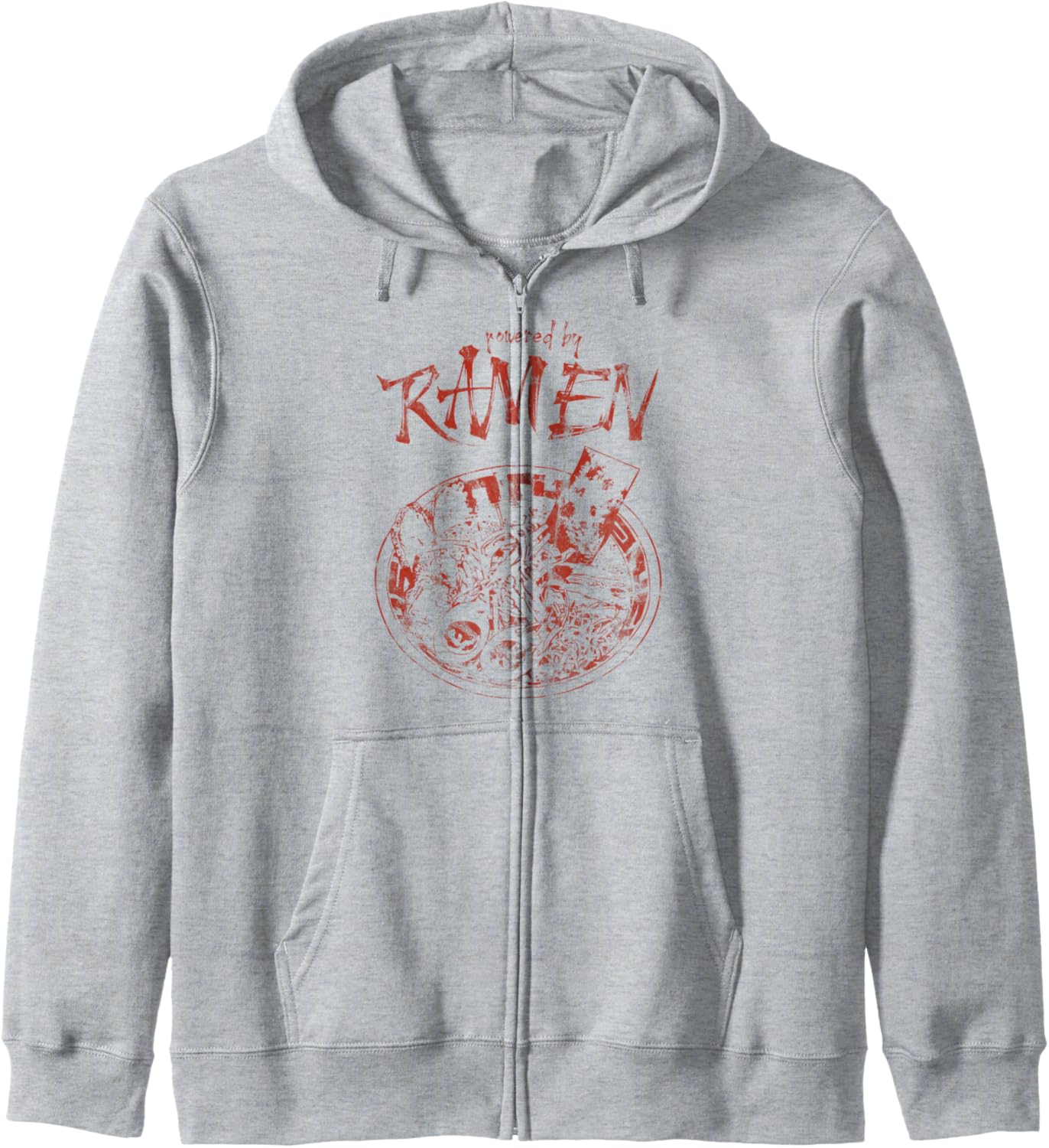 Powered By Ramen Japanese Love Anime Noodles Hoodie