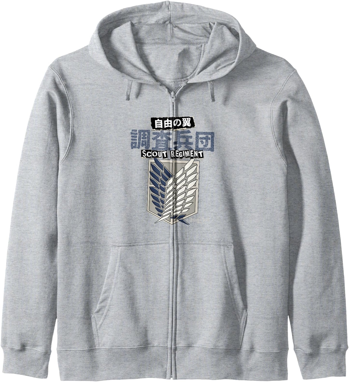 Attack on Titan Season 3 Scout Regiment Punk Logo Anime Hoodie