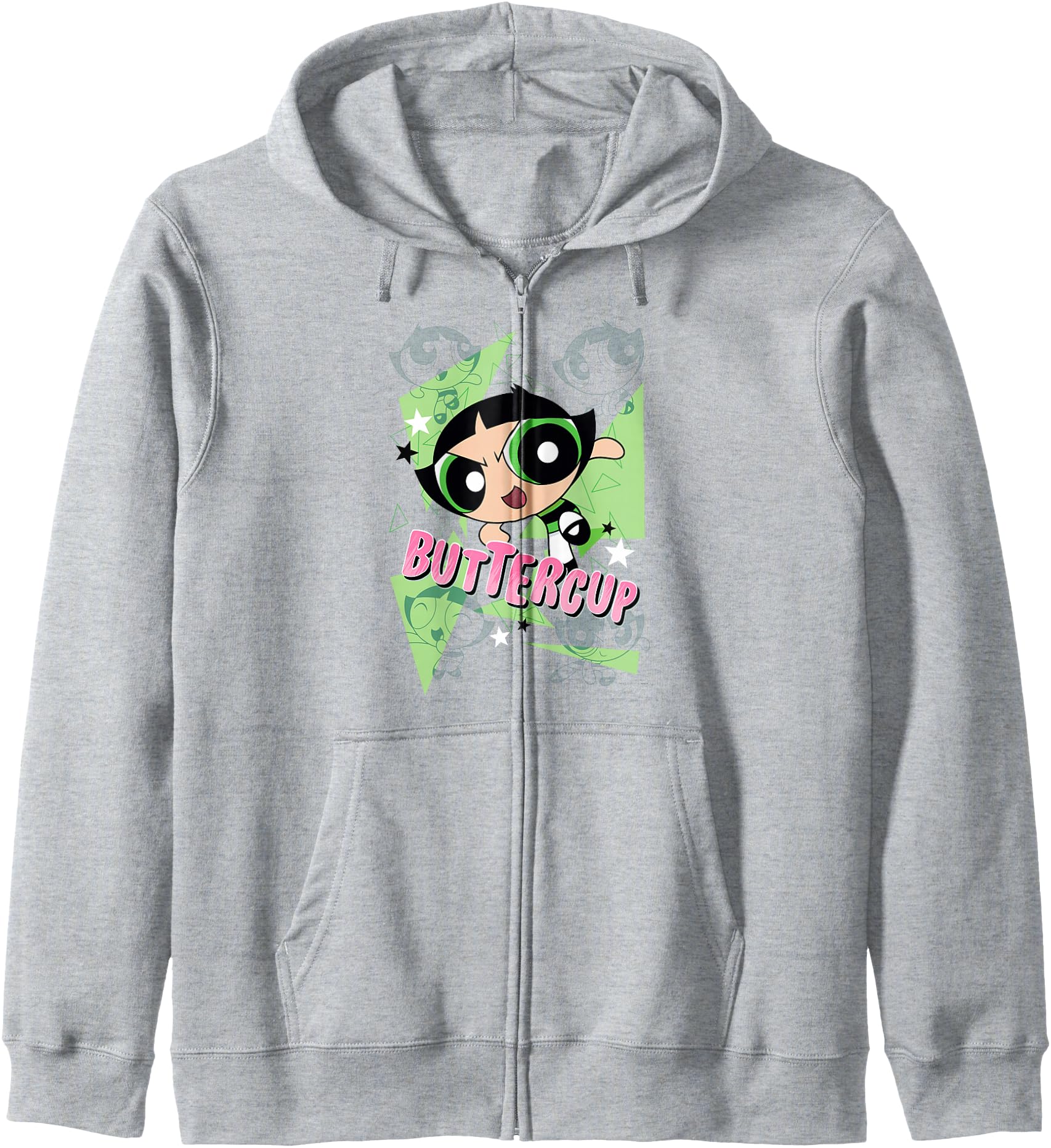 CN The Powerpuff Girls Buttercup Moves Zip Hoodie