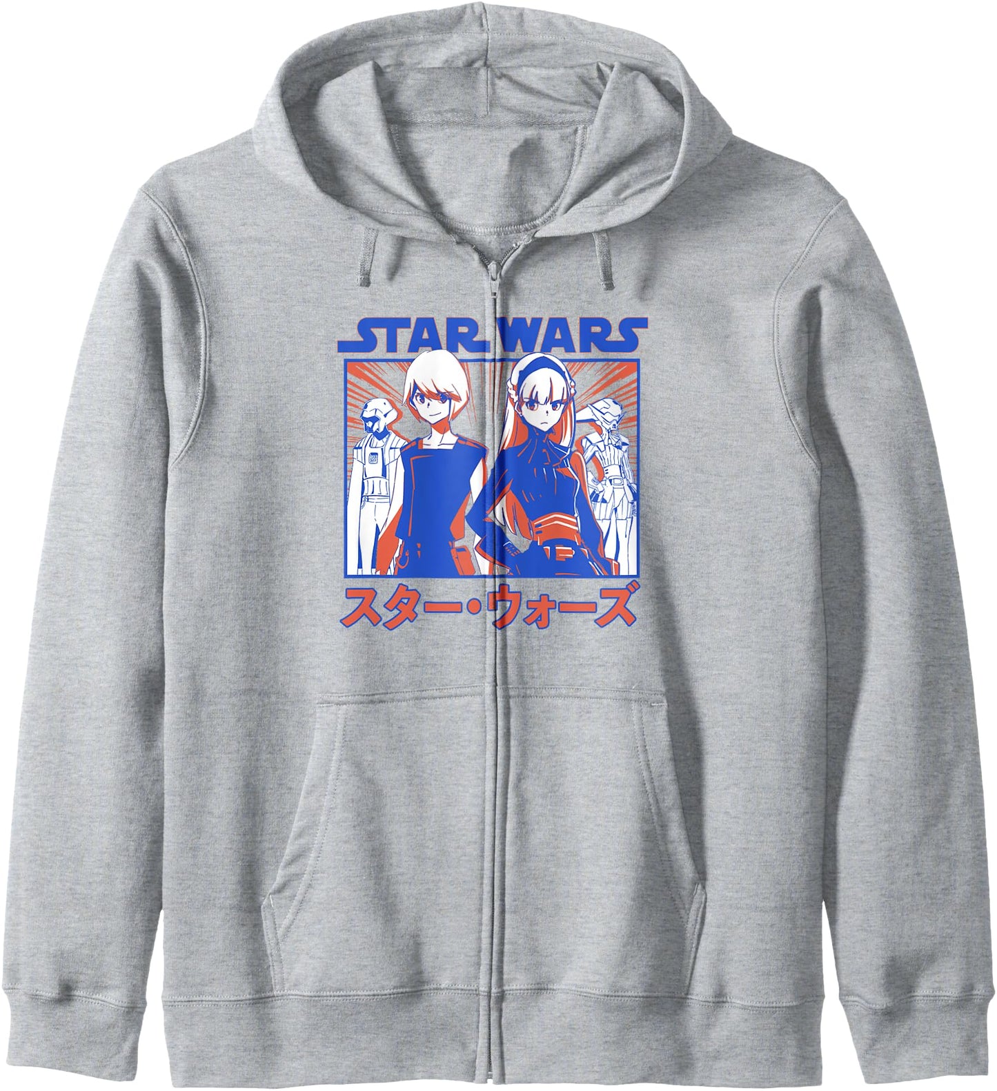 Star Wars Visions Anime Twins Hoodie