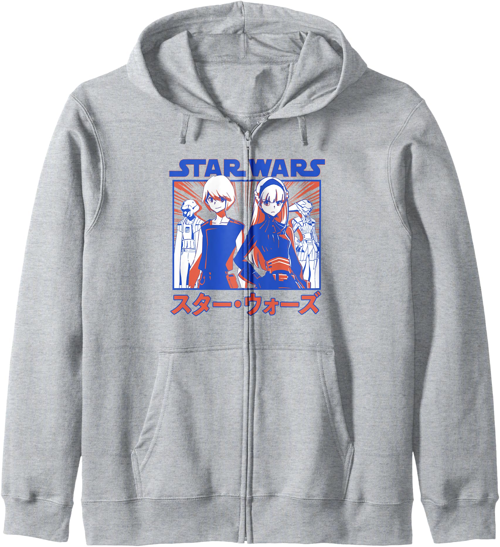 Star Wars Visions Anime Twins Hoodie